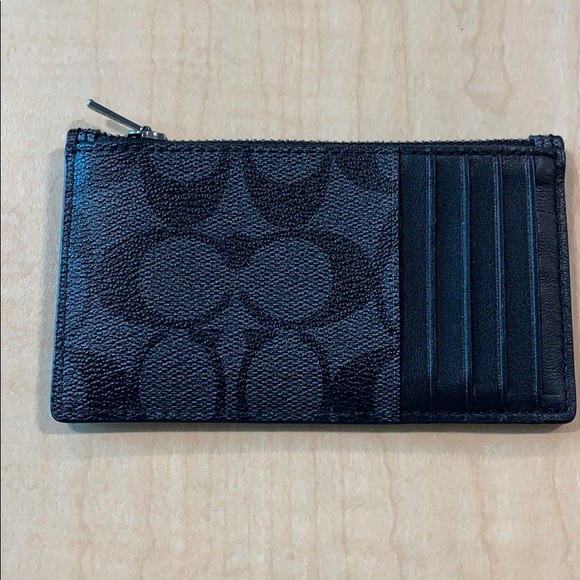 Coach Zip card wallet - Picture 1 of 3
